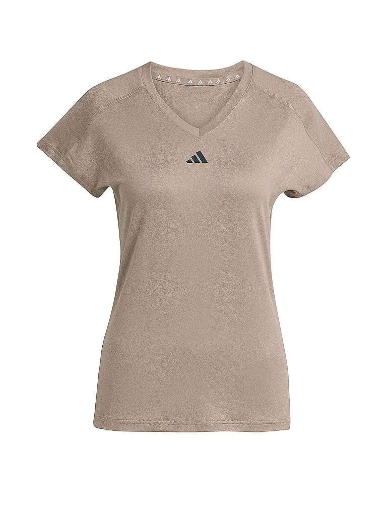 ADIDAS | Damen Fitnessshirt 	AEROREADY Train Essentials  | braun
