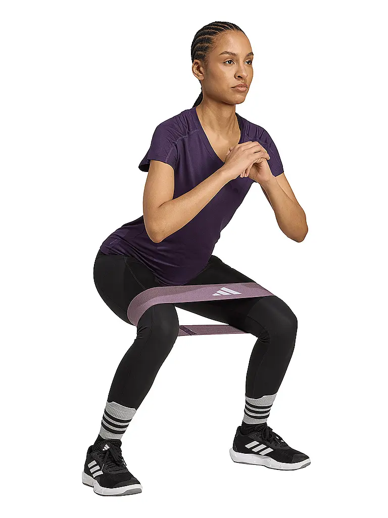 ADIDAS | Damen Fitnessshirt 	AEROREADY Train Essentials  | lila