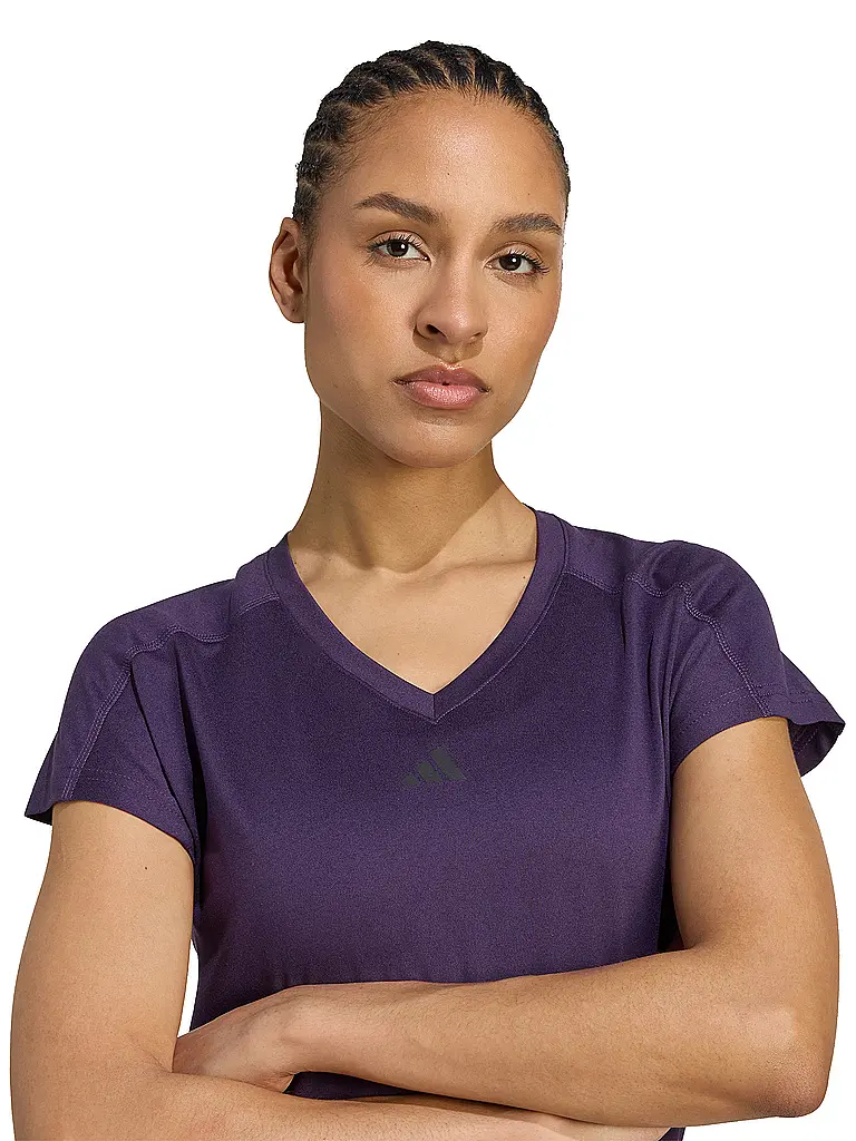 ADIDAS | Damen Fitnessshirt 	AEROREADY Train Essentials  | lila