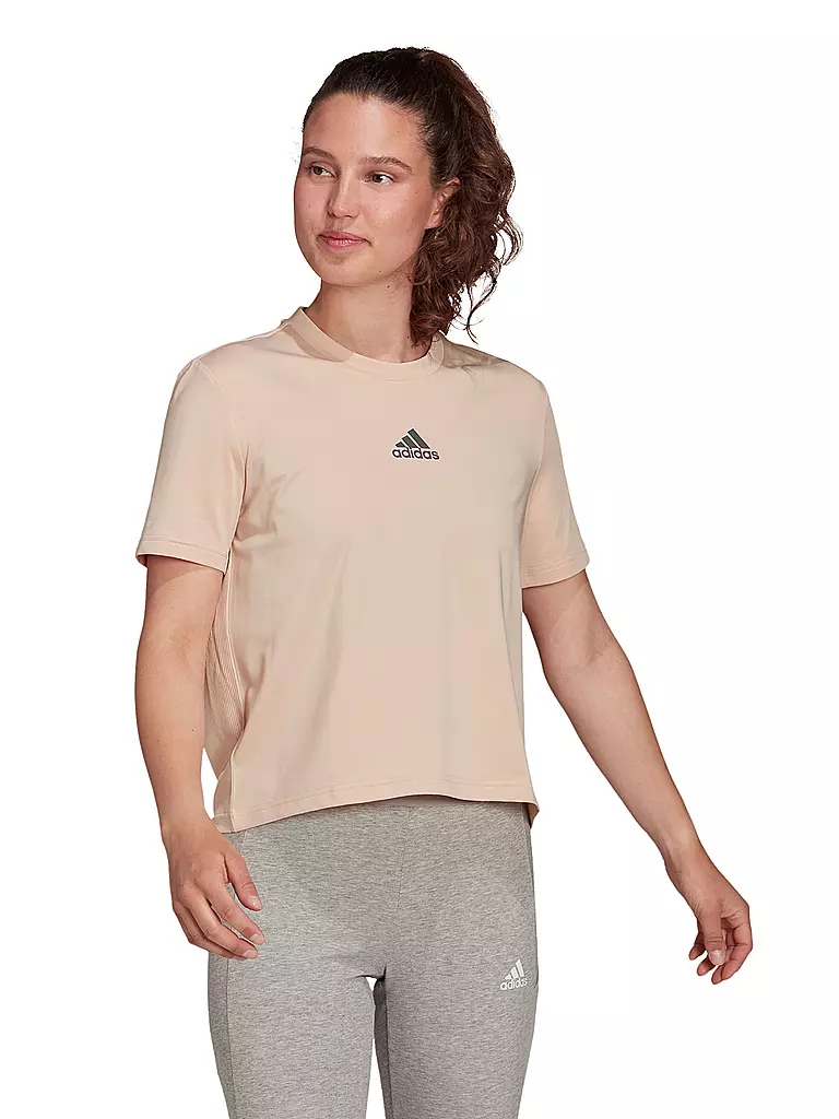 ADIDAS | Damen Fitnessshirt AEROREADY You for You  | rosa