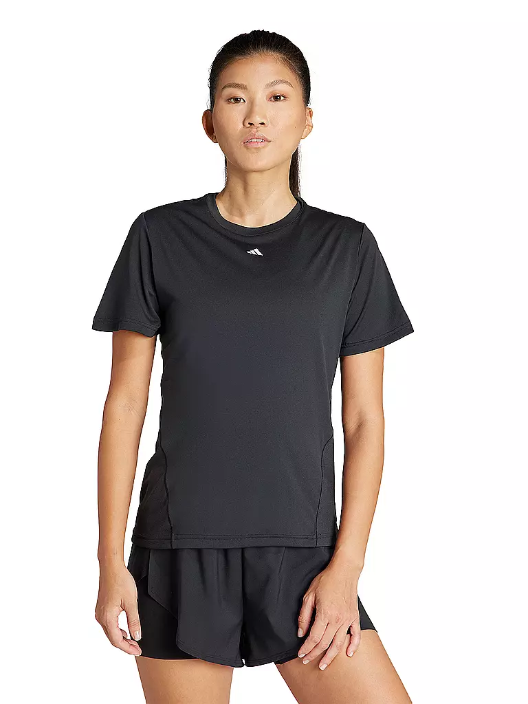 ADIDAS | Damen Fitnessshirt D4T | schwarz