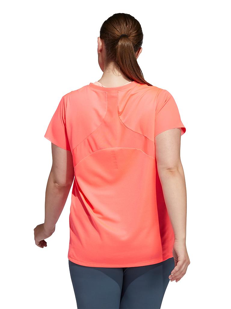 ADIDAS | Damen Fitnessshirt HEAT.RDY (Plus-Size) | pink