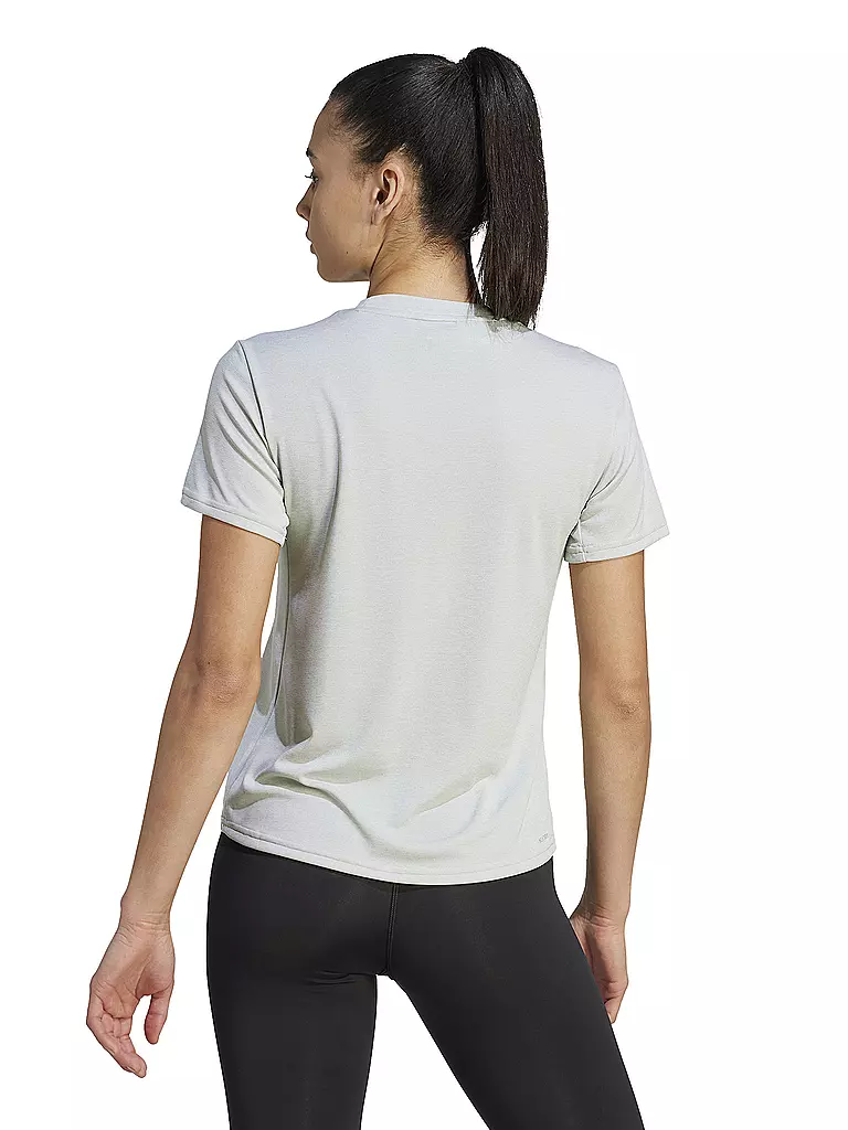 ADIDAS | Damen Fitnessshirt HIIT HEAT.RDY Sweat-Conceal Training | hellgrau