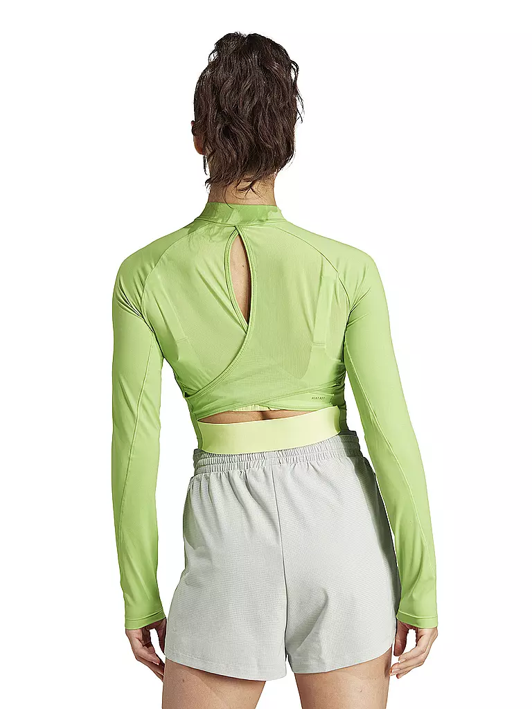 ADIDAS | Damen Fitnessshirt HIIT HEAT.RDY | grün