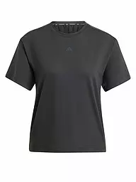 ADIDAS | Damen Fitnessshirt Power Back-Cutout 3-Streifen  | schwarz