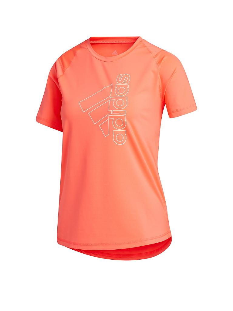 ADIDAS | Damen Fitnessshirt Tech Badge of Sport | pink