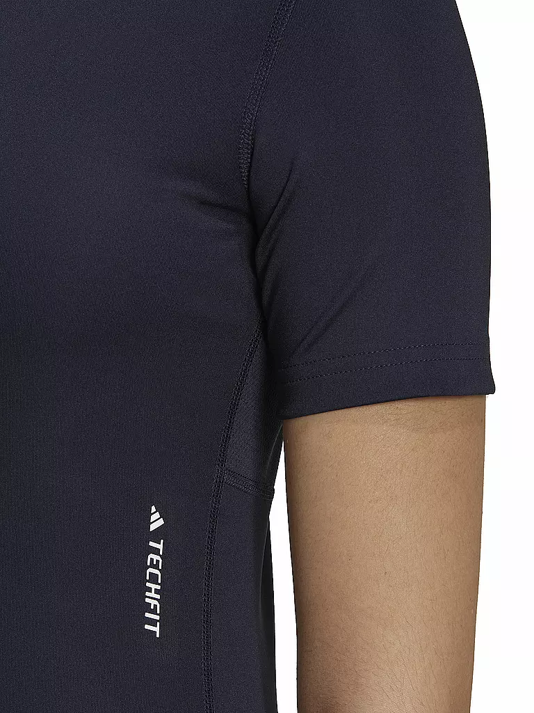 ADIDAS | Damen Fitnessshirt Techfit | dunkelblau