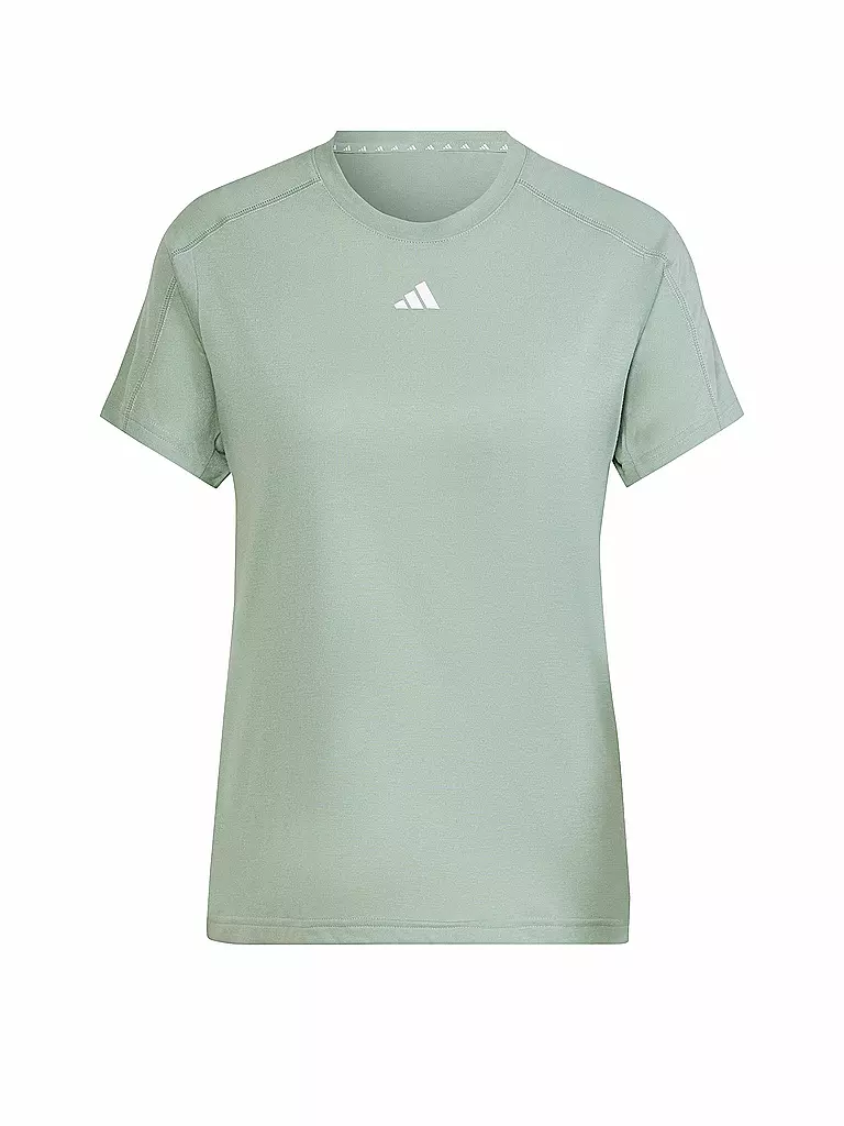 ADIDAS | Damen Fitnessshirt TR-ES Crew | hellgrün