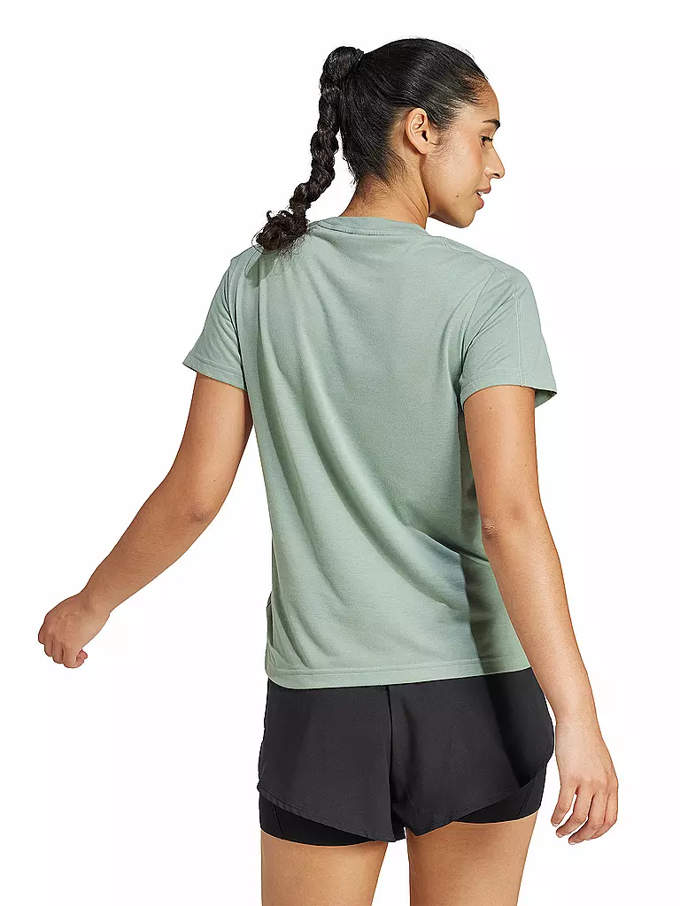 ADIDAS | Damen Fitnessshirt TR-ES Crew | hellgrün