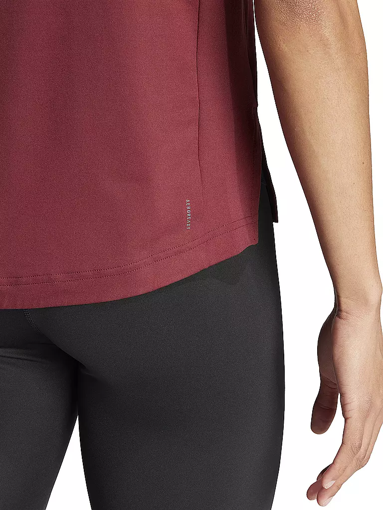ADIDAS | Damen Fitnessshirt Versatile | dunkelrot
