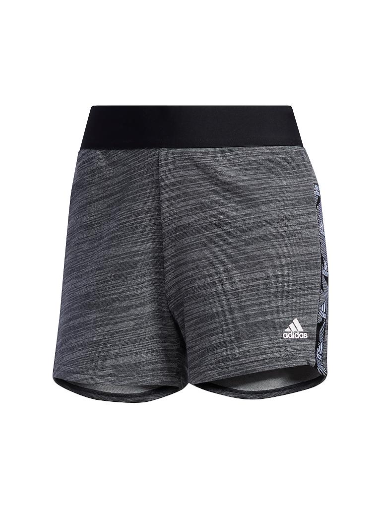 ADIDAS | Damen Fitnessshort Essentials Tape | grau