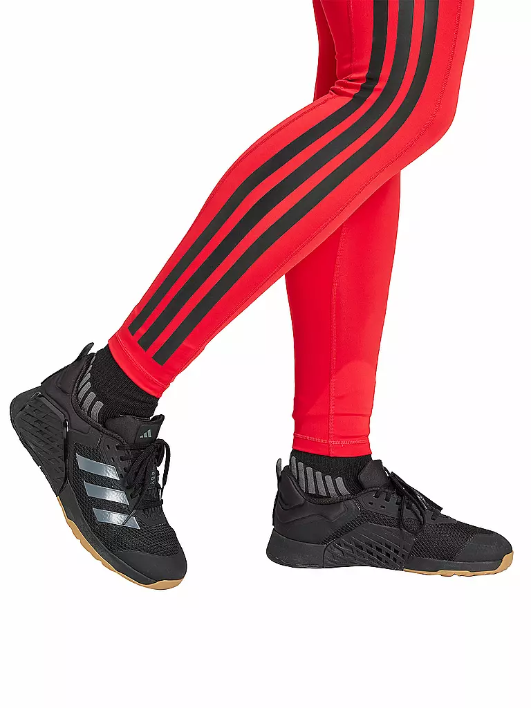 ADIDAS | Damen Fitnesstight Opt 3S | rot