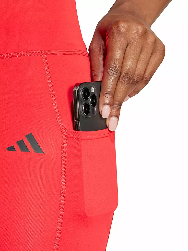 ADIDAS | Damen Fitnesstight Opt 3S | rot