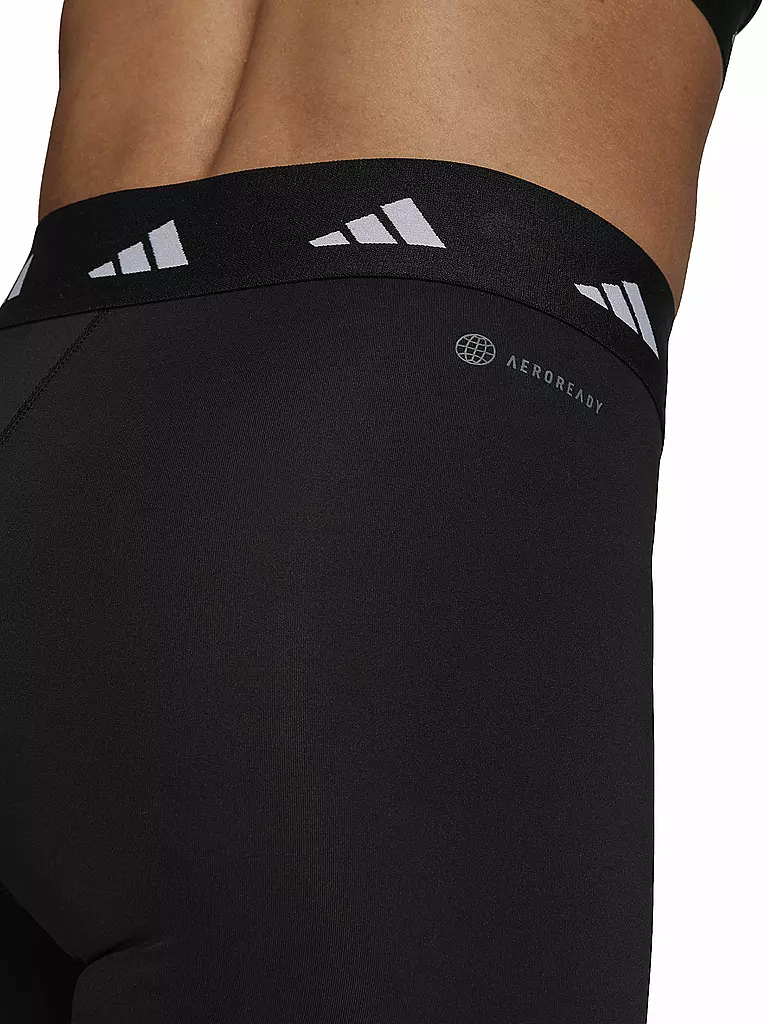 ADIDAS | Damen Fitnesstight Techfit  | schwarz