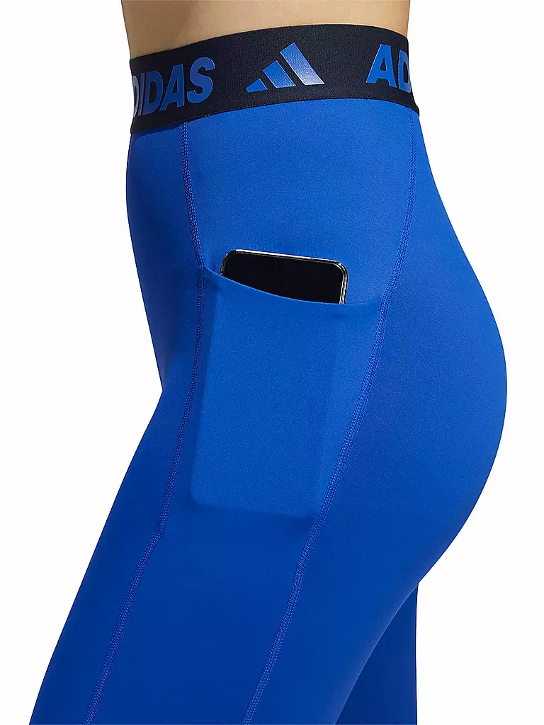 ADIDAS | Damen Fitnesstight Techfit High-Rise | blau