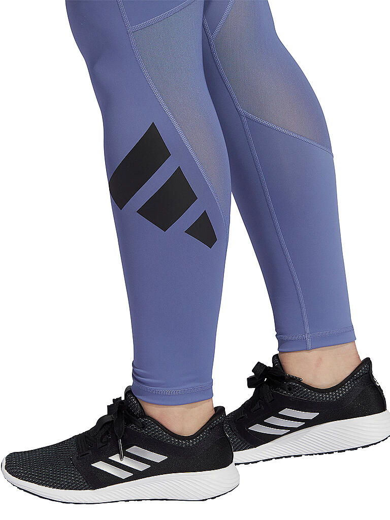 ADIDAS | Damen Fitnesstight Techfit Logo | blau