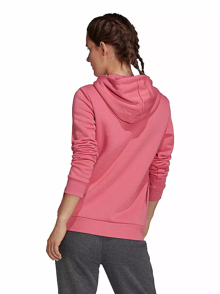 ADIDAS | Damen Hoodie Fleece Essentials Logo | rosa