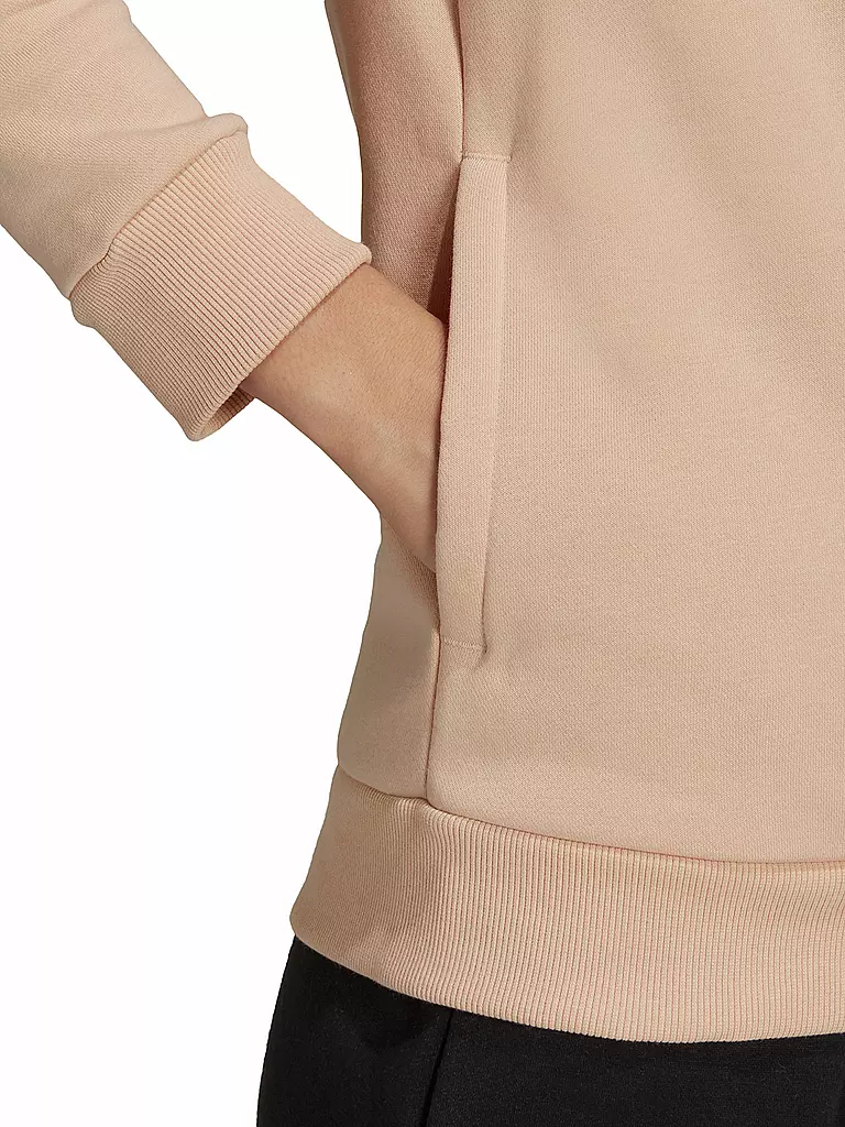 ADIDAS | Damen Hoodie LOUNGEWEAR Essentials Logo Fleece | rosa