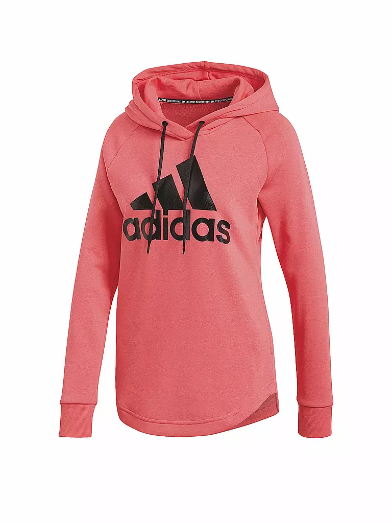 ADIDAS | Damen Hoodie Must Haves Badge of Sport | rot