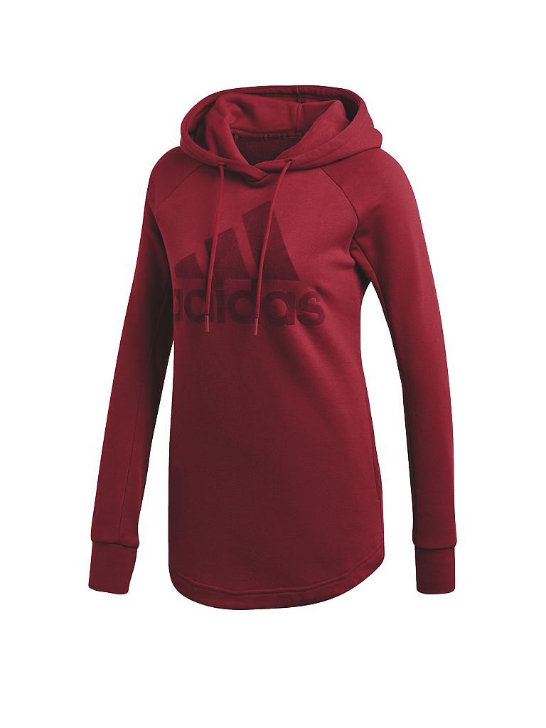 adidas hoodie damen rot