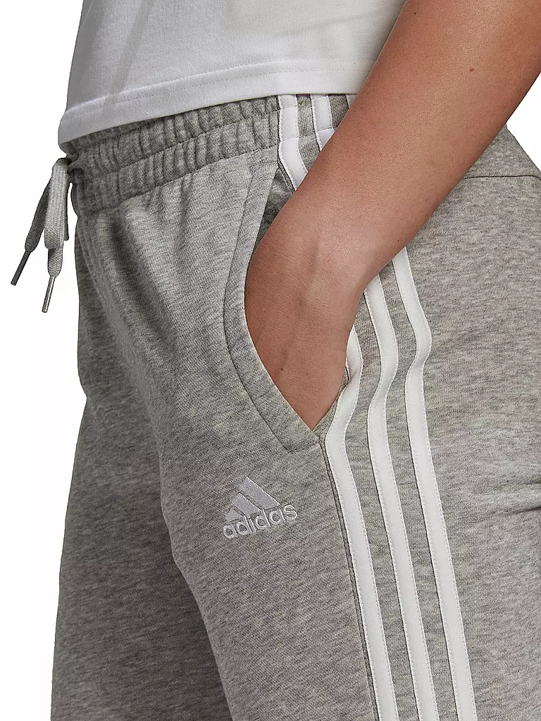 ADIDAS | Damen Jogginghose 3-Streifen | grau