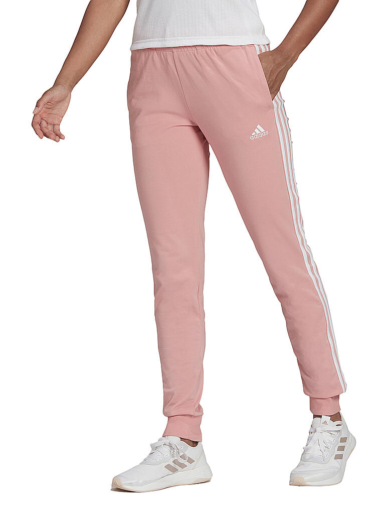 Gehoorzaam Vreemdeling Rusteloos ADIDAS Damen Jogginghose Essentials 3-Streifen rosa