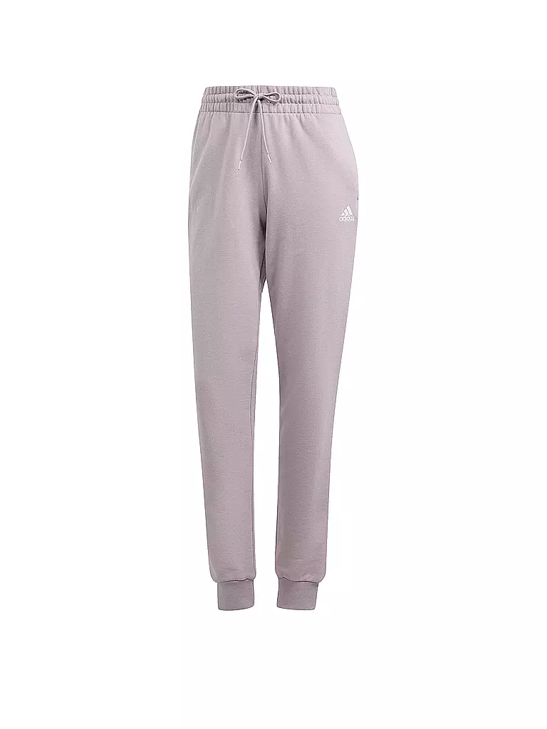 ADIDAS | Damen Jogginghose Essentials Linear French Terry Cuffed | beere