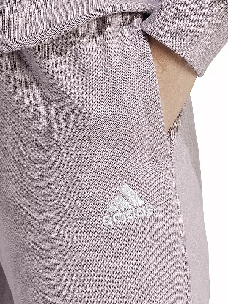 ADIDAS | Damen Jogginghose Essentials Linear French Terry Cuffed | beere