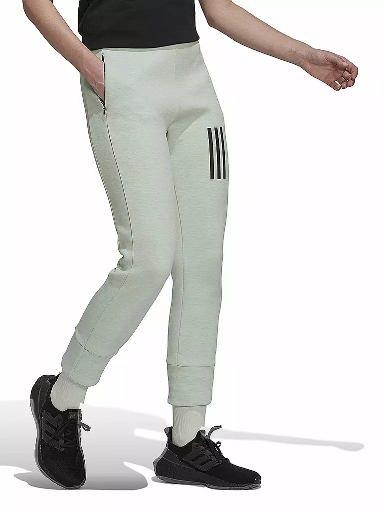 ADIDAS | Damen Jogginghose Mission Victory Slim-Fit High-Waist 7/8 | mint