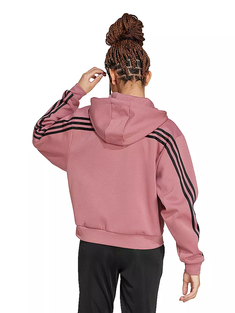ADIDAS | Damen Kapuzenjacke 3S | dunkelrot