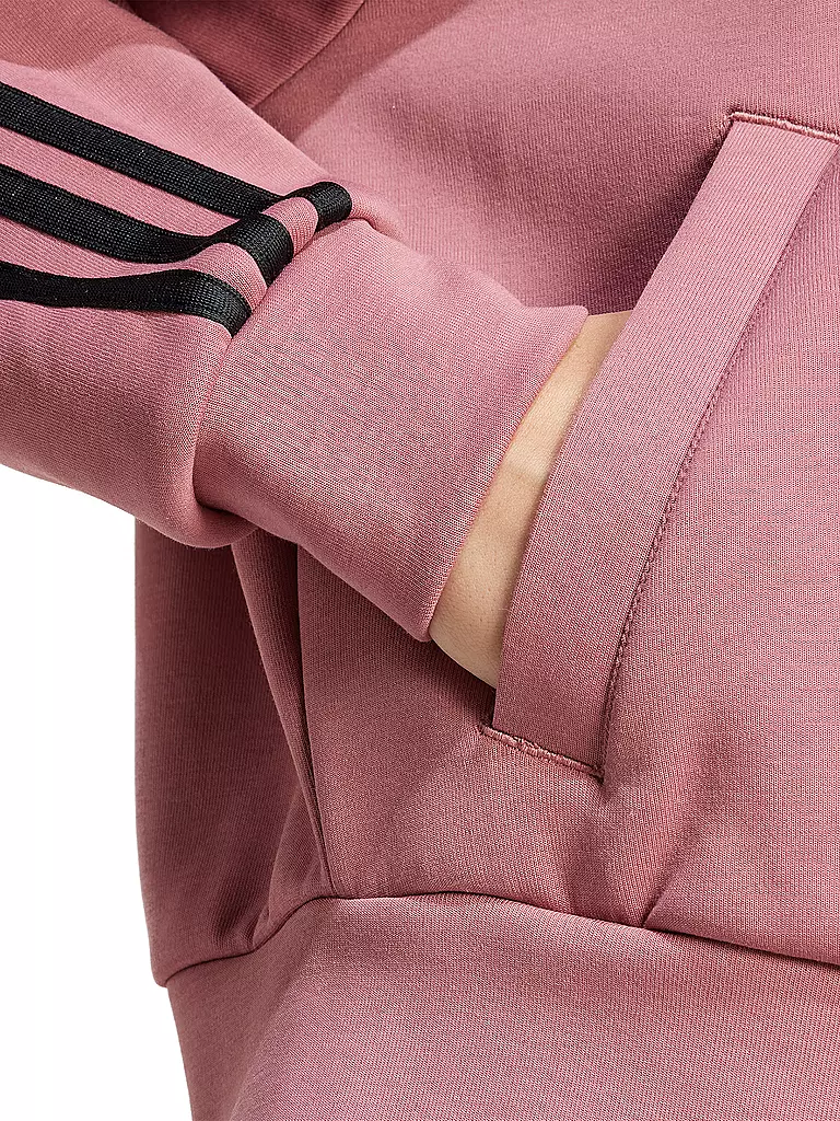 ADIDAS | Damen Kapuzenjacke 3S | dunkelrot