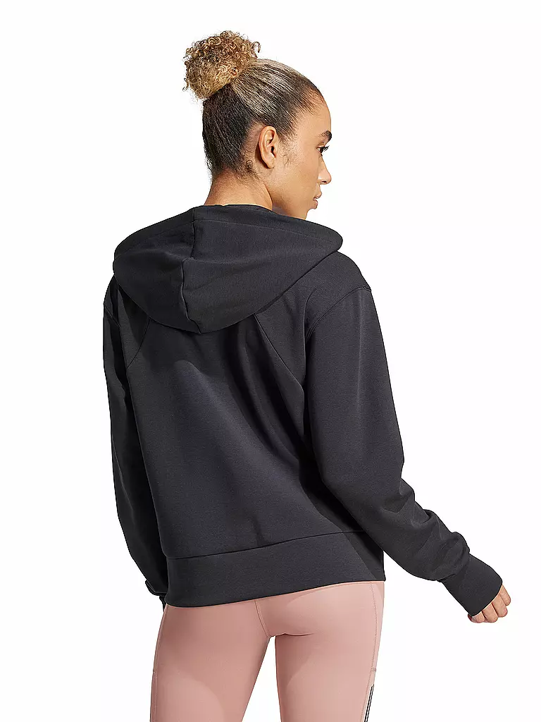 ADIDAS | Damen Kapuzenjacke D4T | schwarz