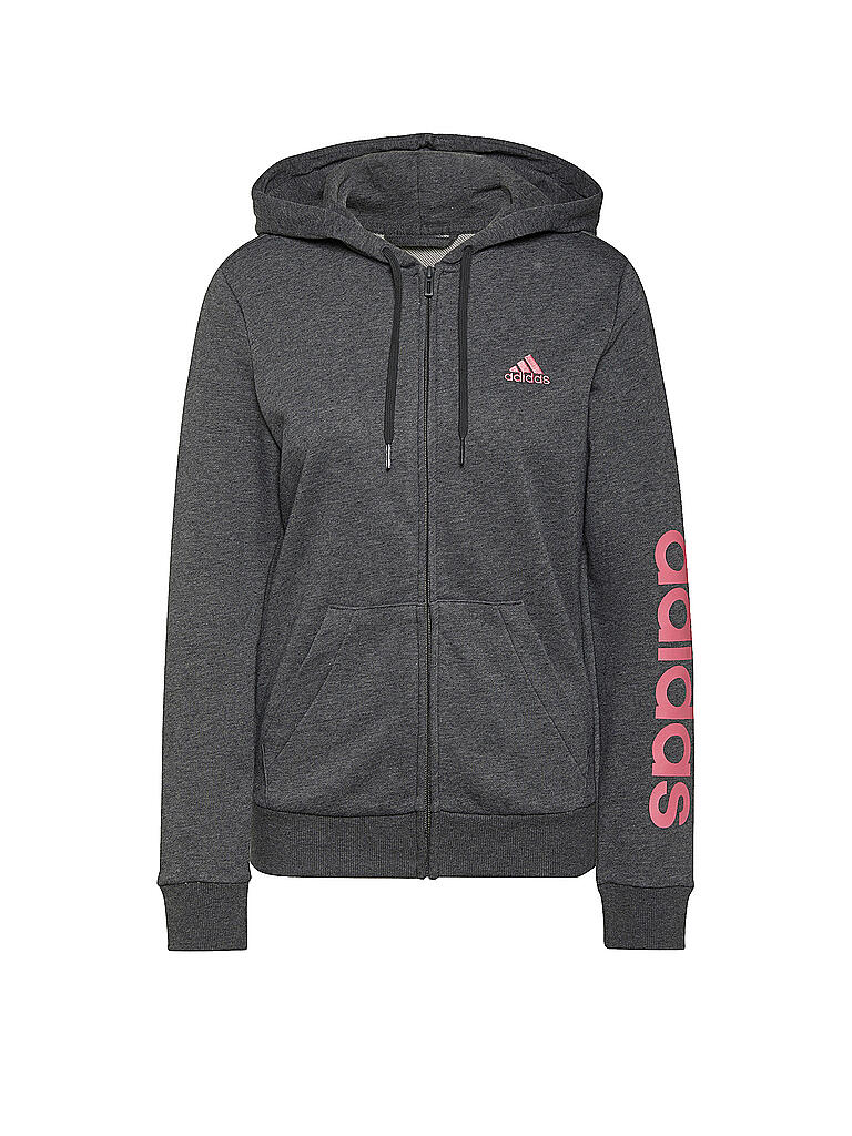 ADIDAS | Damen Kapuzenjacke Essentials Logo | grau