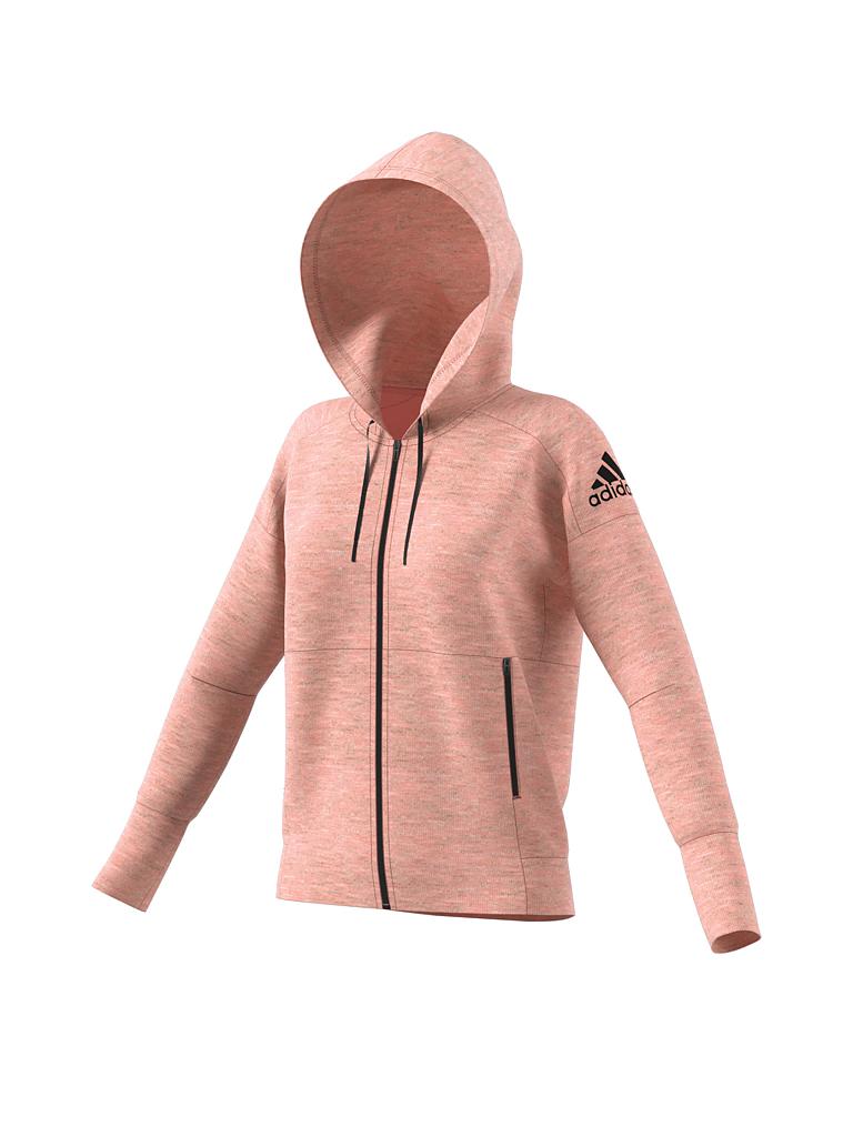 ADIDAS Damen Kapuzenjacke ID Stadium rosa | S