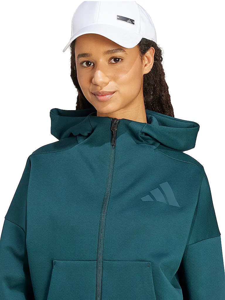 ADIDAS | Damen Kapuzenjacke Z.N.E | petrol