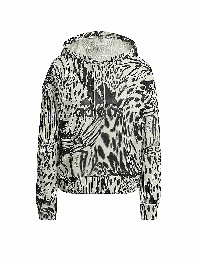 ADIDAS | Damen Kapuzenpullover Future Icons Animal Print | mint