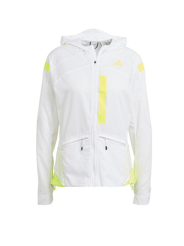 ADIDAS | Damen Laufjacke Marathon Translucent | weiß