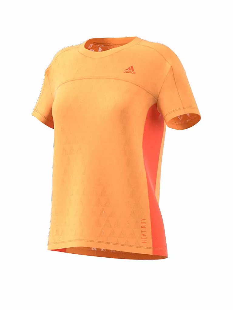 ADIDAS | Damen Laufshirt HEAT.RDY | orange