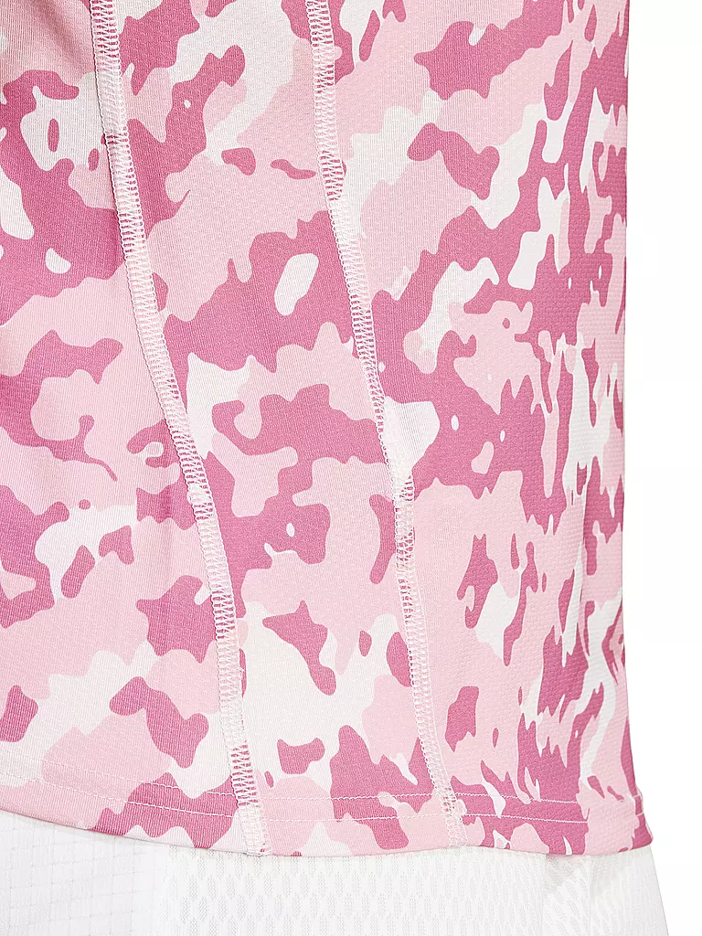 ADIDAS | Damen Laufshirt Own the Run Camo | pink