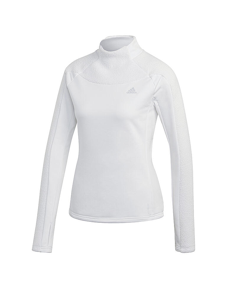 ADIDAS | Damen Laufshirt Own the Run Warm | weiß