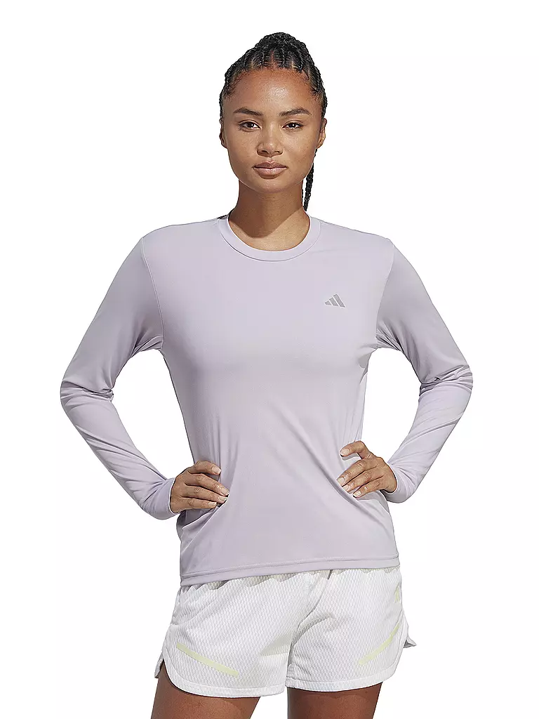 ADIDAS | Damen Laufshirt Run It Longsleeve | grau