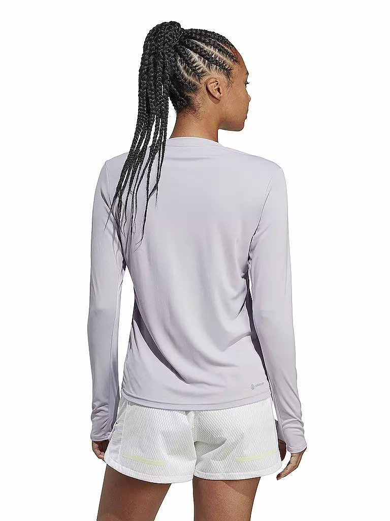 ADIDAS | Damen Laufshirt Run It Longsleeve | grau