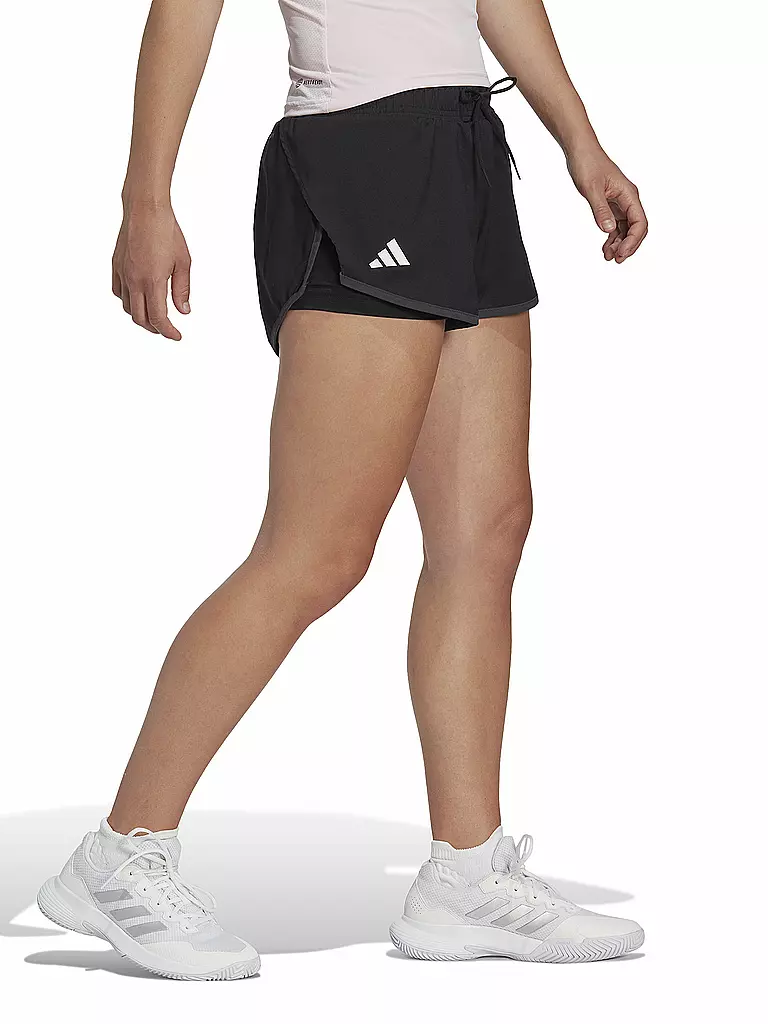 ADIDAS | Damen Laufshort Club | schwarz