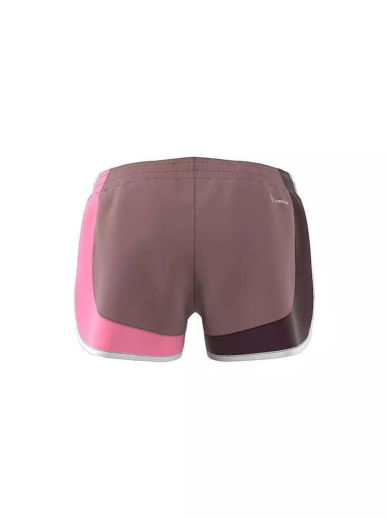 ADIDAS | Damen Laufshort Marathon 20 Colourblock | rosa