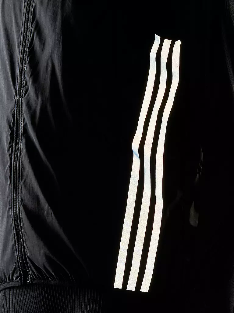 ADIDAS | Damen Laufweste Run Icon 3-Streifen | schwarz