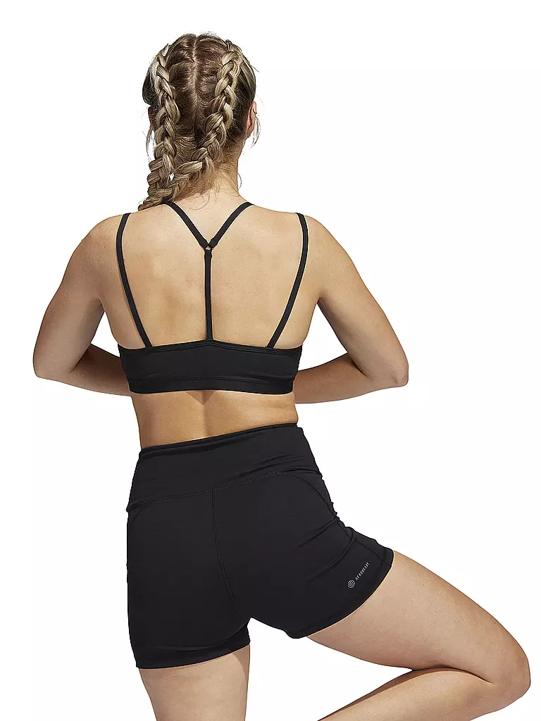 ADIDAS | Damen Sport-BH Yoga Essentials Low Support | schwarz