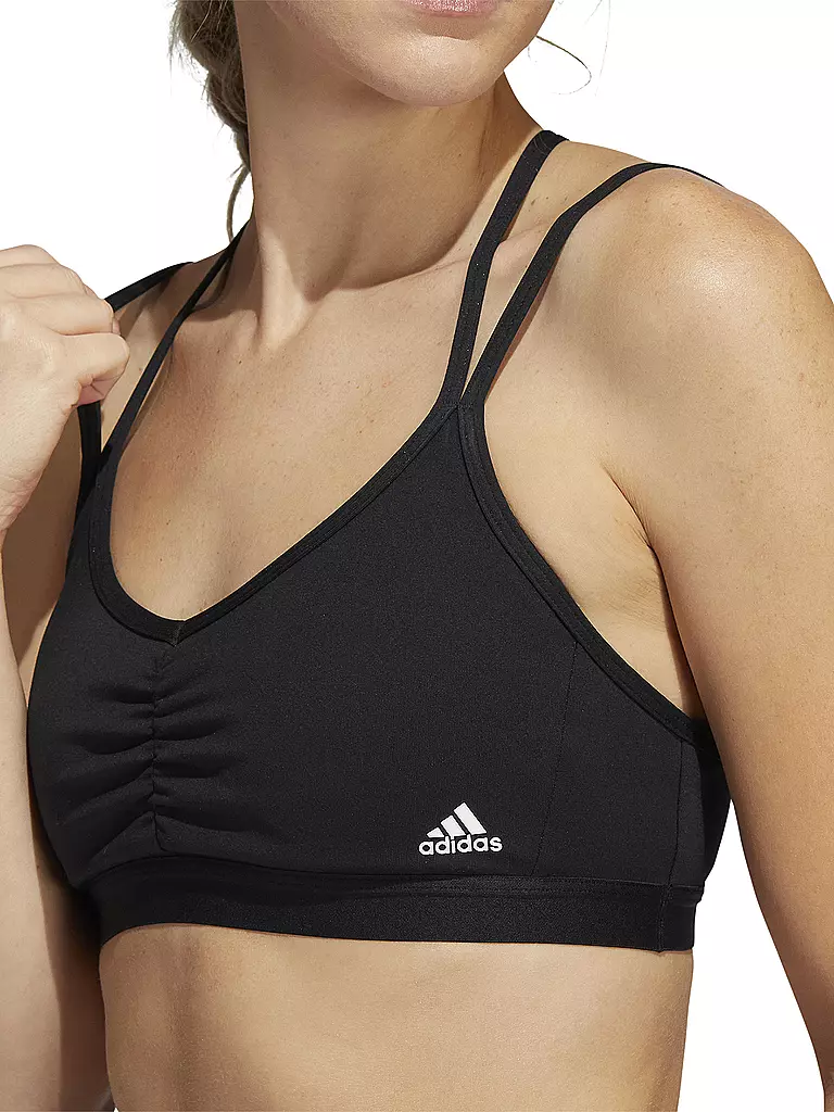 ADIDAS | Damen Sport-BH Yoga Essentials Low Support | schwarz