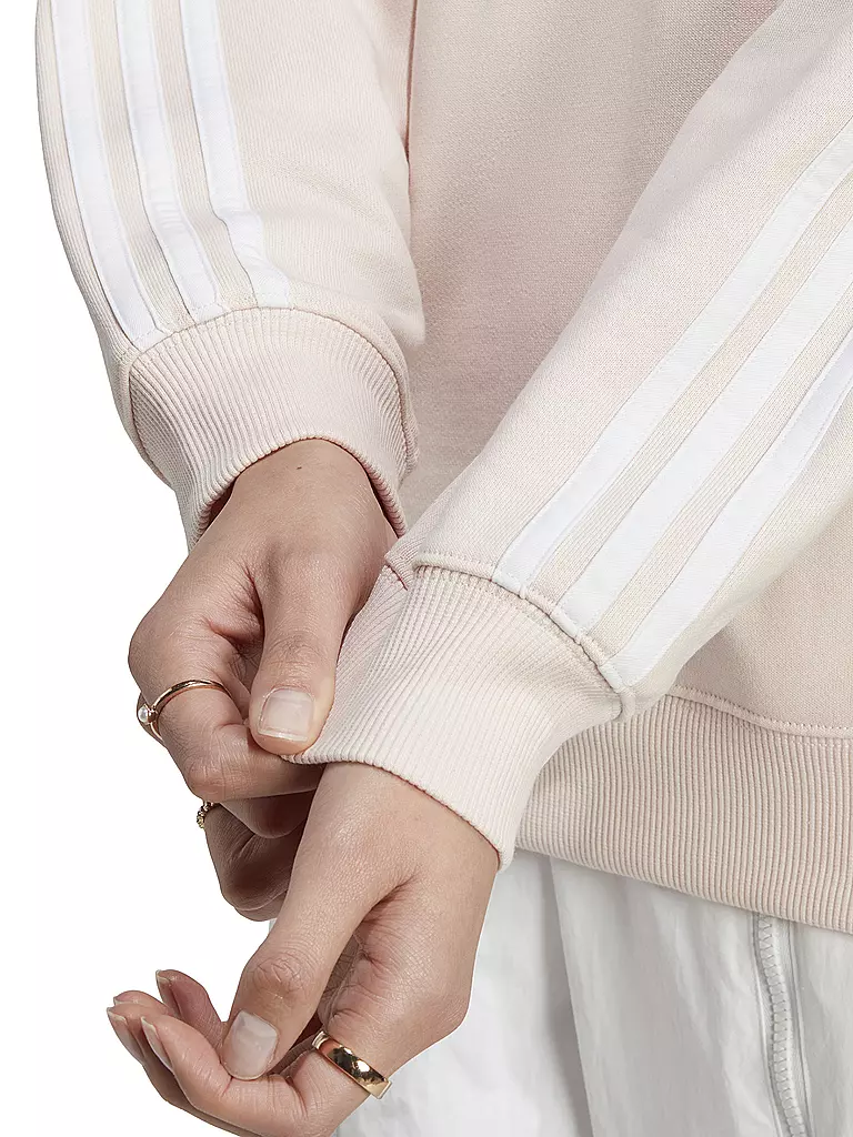 ADIDAS | Damen Sweater Essentials 3-Stripes  | beige