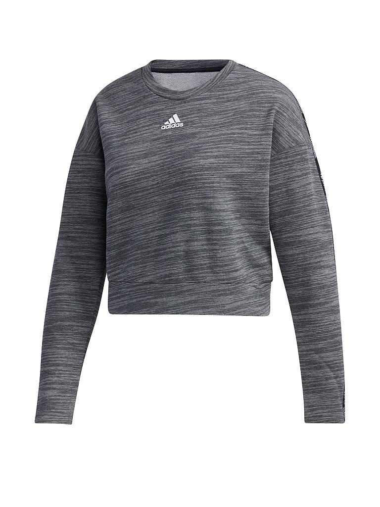 ADIDAS | Damen Sweater Essentials Logo Tape | grau