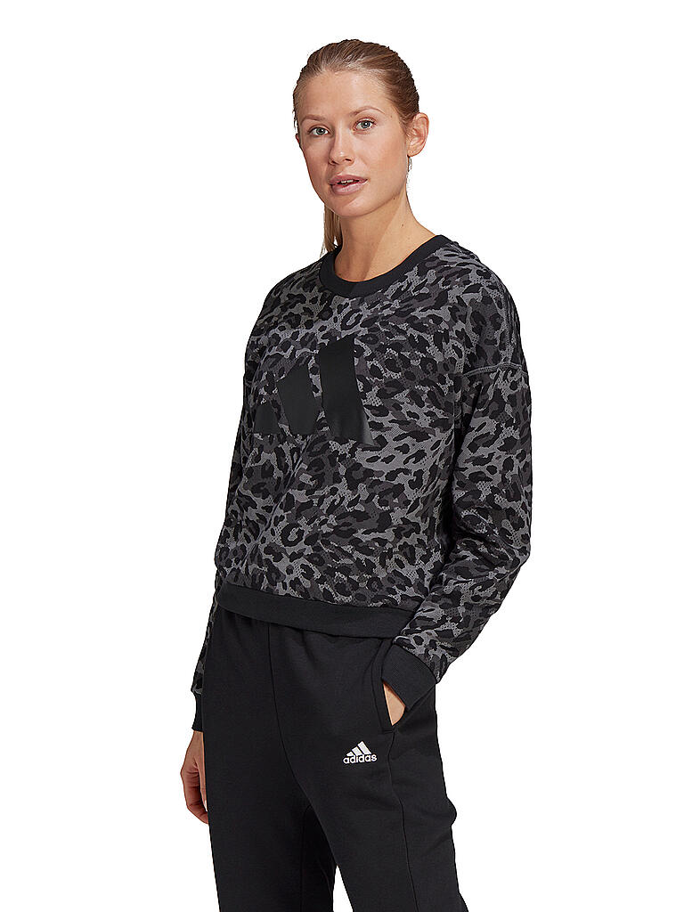 ADIDAS | Damen Sweater Sportswear Leo | grau